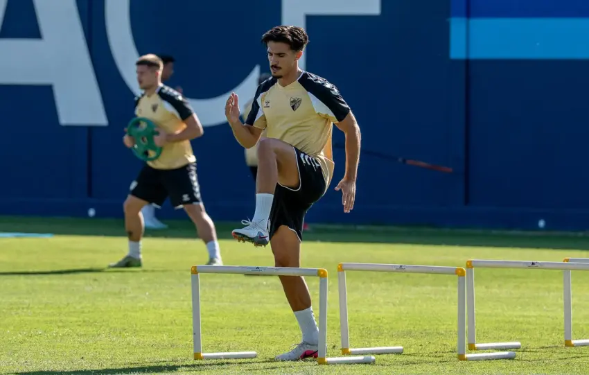 Pablo arriaza rafa rodriguez entrenamiento malaga