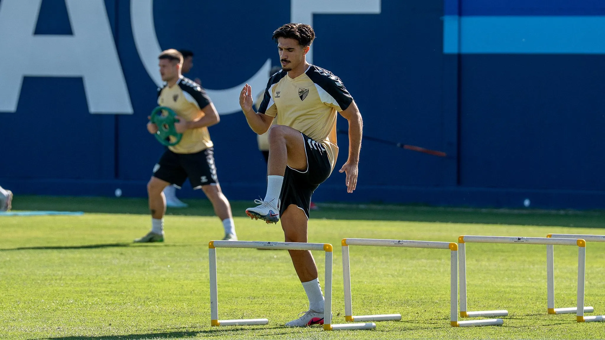 Pablo arriaza rafa rodriguez entrenamiento malaga