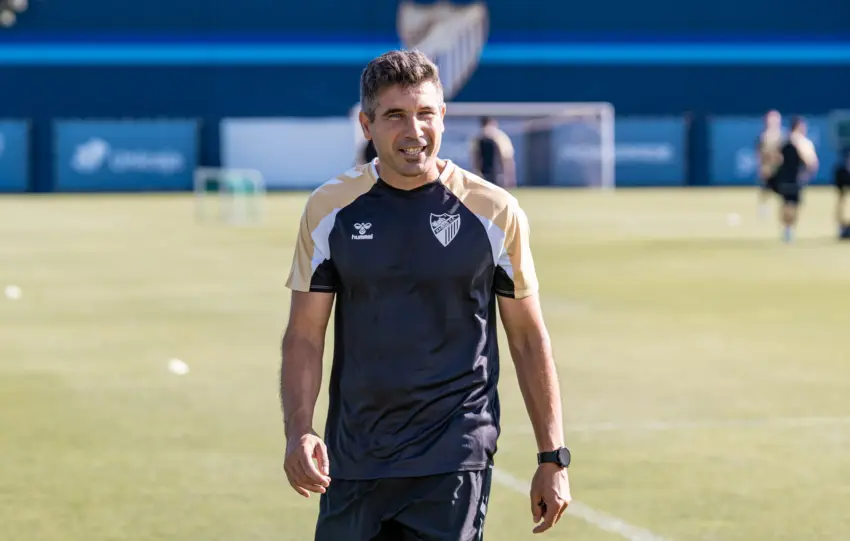 Funes y la "debilidad" del actual Málaga CF: "Cuando se repiten lesiones en una posición te preocupa mucho más"