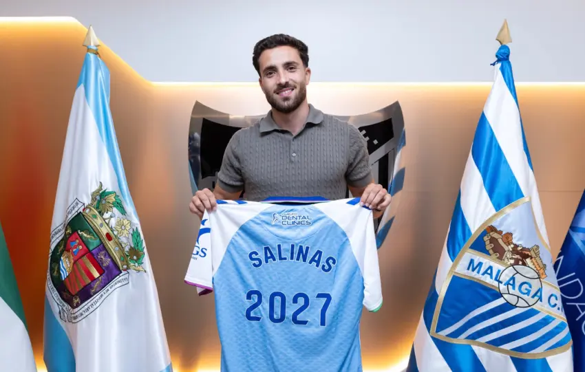 OFICIAL | José Salinas, nuevo lateral izquierdo del Málaga CF