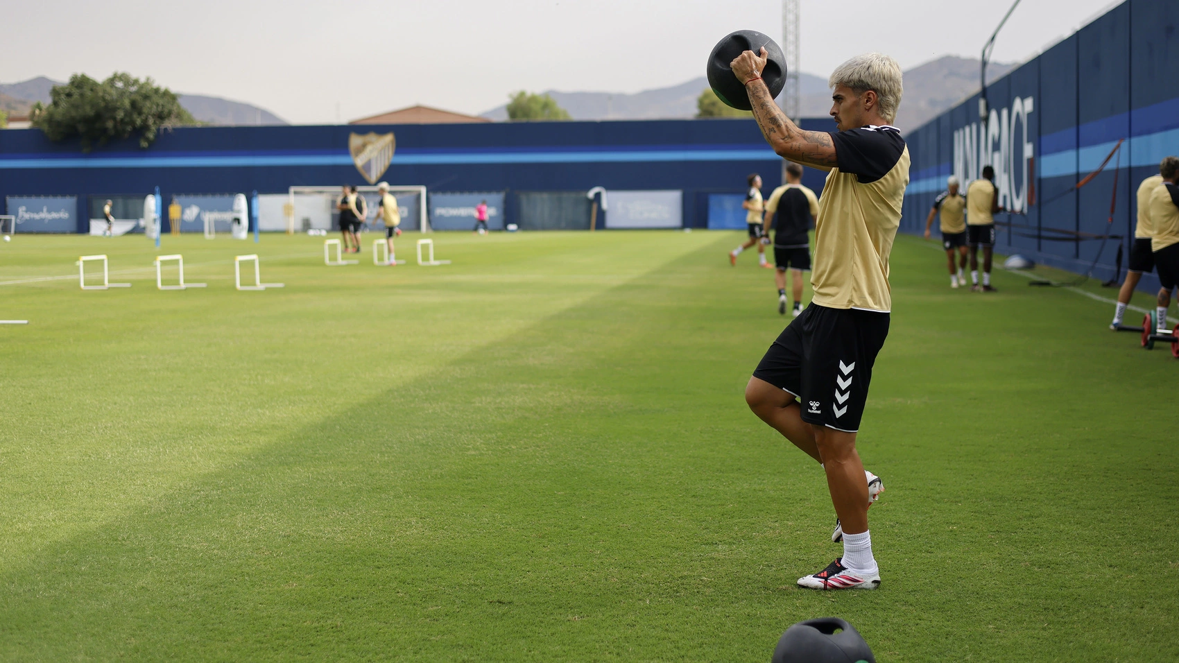Radio Marca 2 Primer entrenamiento de Juan Cruz con el Málaga CF