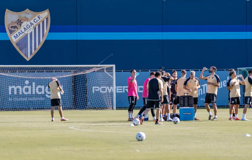 El Málaga pone fin a su primera semana de pretemporada