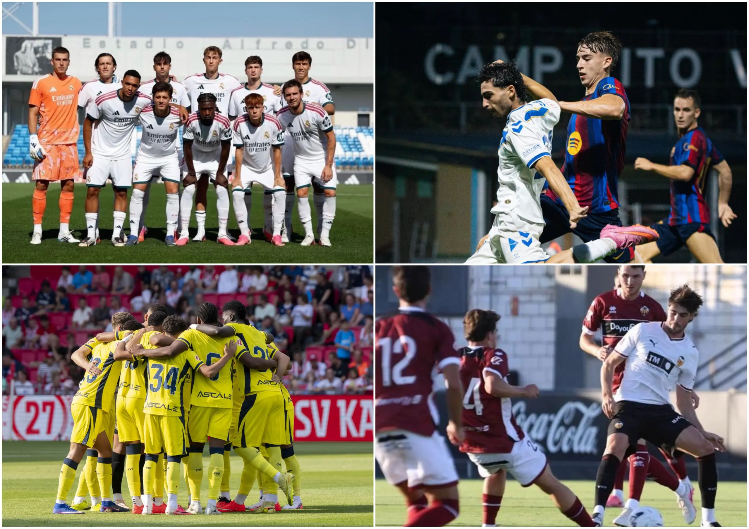 Así ha sido el primer gran fin de semana de fútbol de pretemporada de Primera