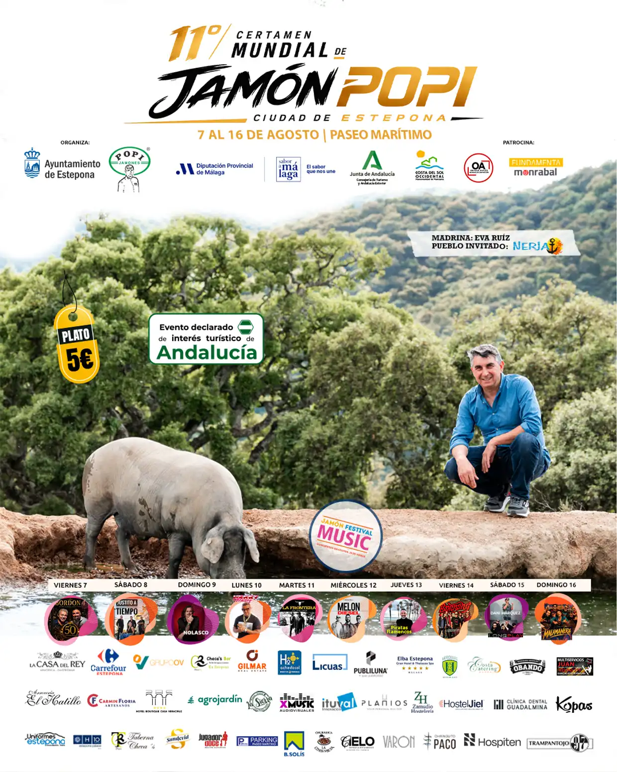 Sabor a Málaga refuerza la promoción de los productos malagueños en la XI edición del Certamen Mundial de Jamón Popi Ciudad de Estepona 2 16 - JAMÓN POPI CIUDAD DE ESTEPONA