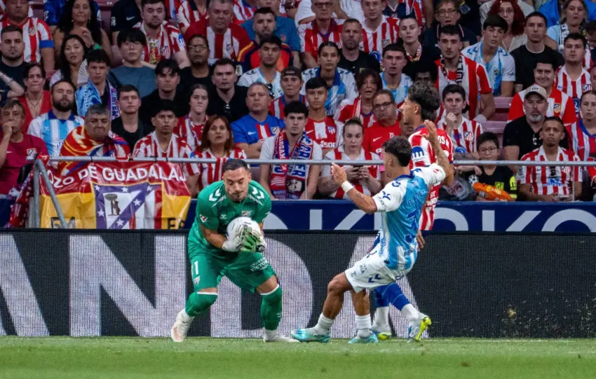 ALFONSO HERRERO TRAS LOS GOLES DE BAENA Y KANG IN LEE
