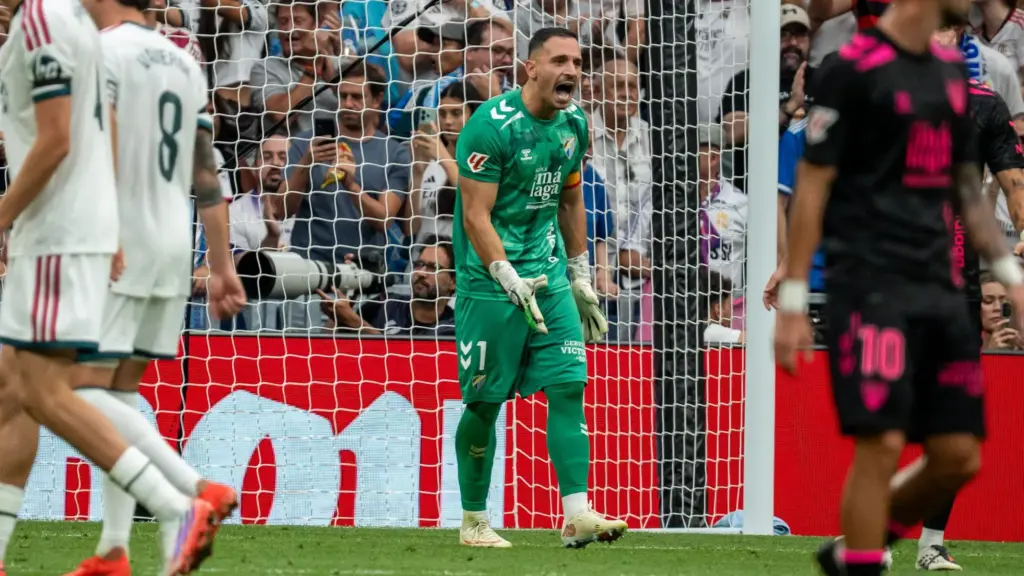 Alfonso Herrero Malaga CF Bernabeu