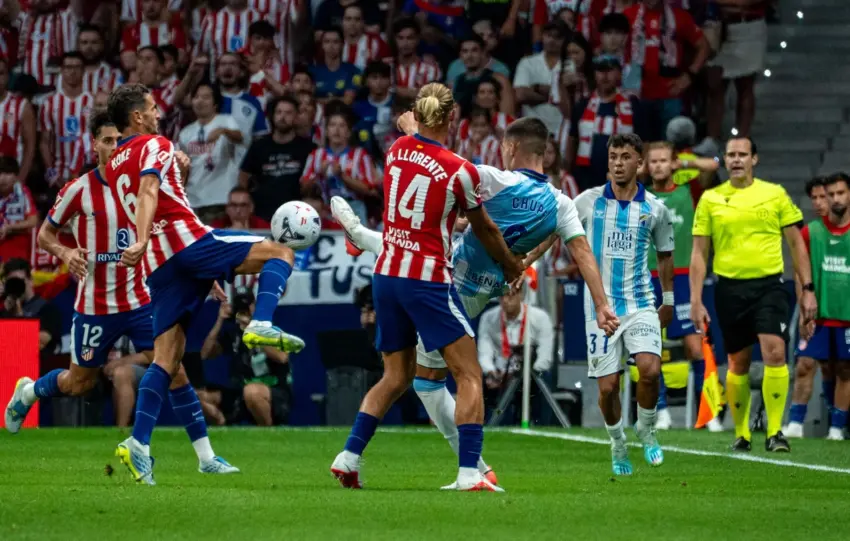 Chupete Metropolitano Atletico de Madrid Malaga CF