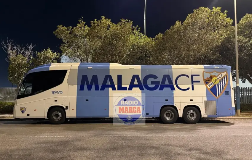 EL MÁLAGA CF ESTRENARÁ AUTOBÚS EN PRIMER DIVISIÓN
