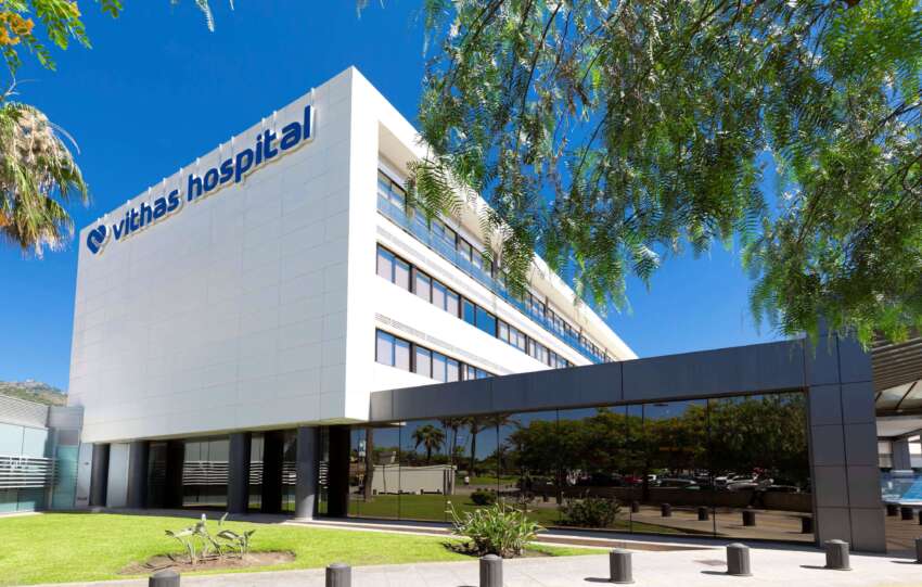 Fachada Hospital Vithas Xanit Internacional