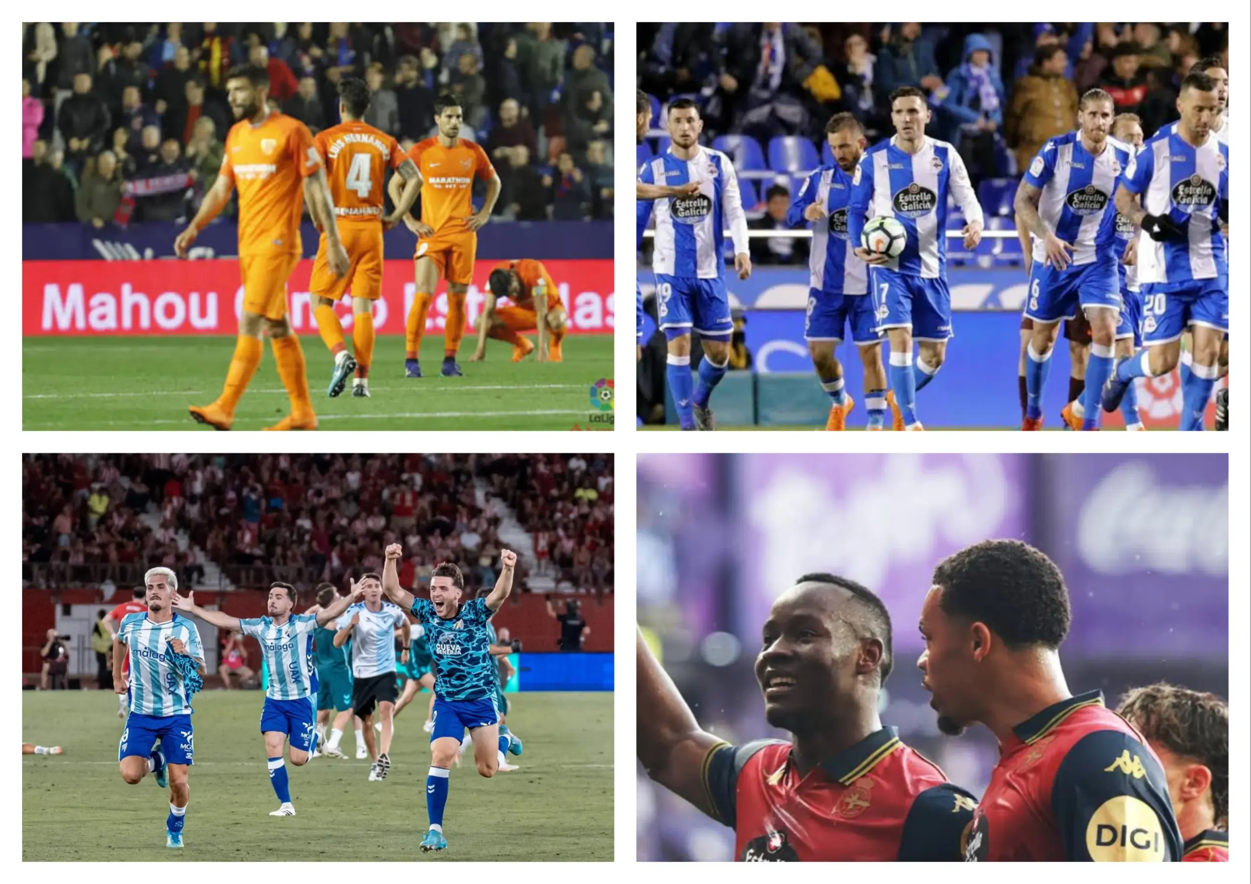 Radio Marca 8 MÁLAGA CF Y DEPORTIVO DOS VIDAS PARALELAS Y CRUZADAS