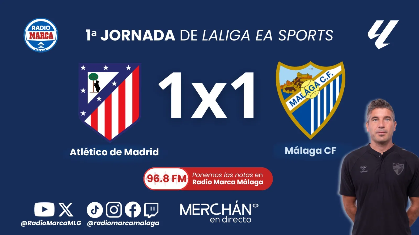 Radio Marca 2 NOTAS Y 1X1 DEL MÁLAGA CF VS ATLÉTICO DE MADRID