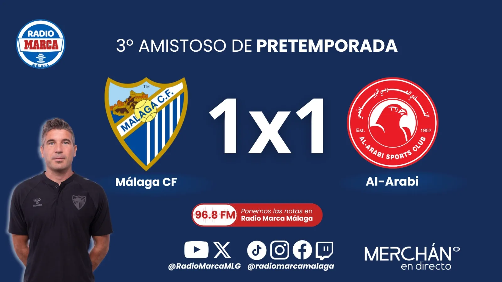 Radio Marca 1 NOTAS Y 1X1 MCF VS AL-ARABI