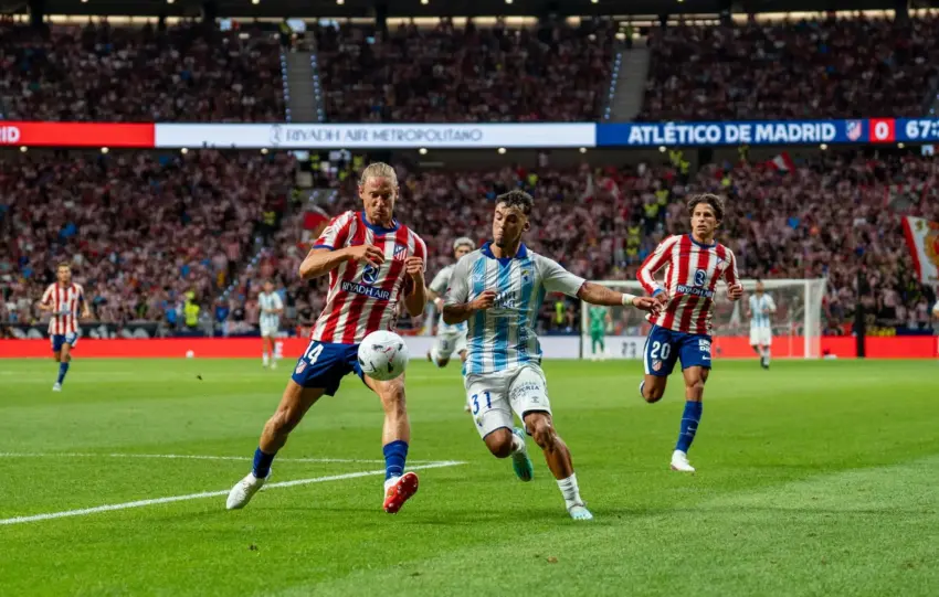 Este es el resumen de la derrota del Málaga CF ante el Atlético de Madrid (2-0)