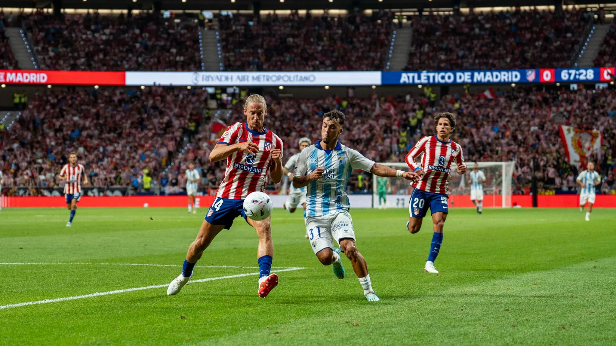 Radio Marca 6 Este es el resumen de la derrota del Málaga CF ante el Atlético de Madrid (2-0)