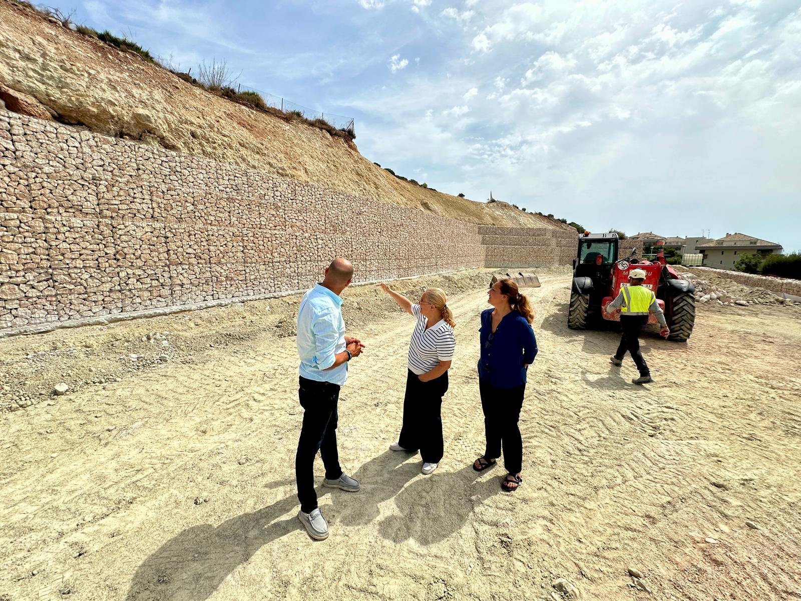 Radio Marca 34 Sanchez Mula y Bravo visitan las obras de la Montana del Deporte