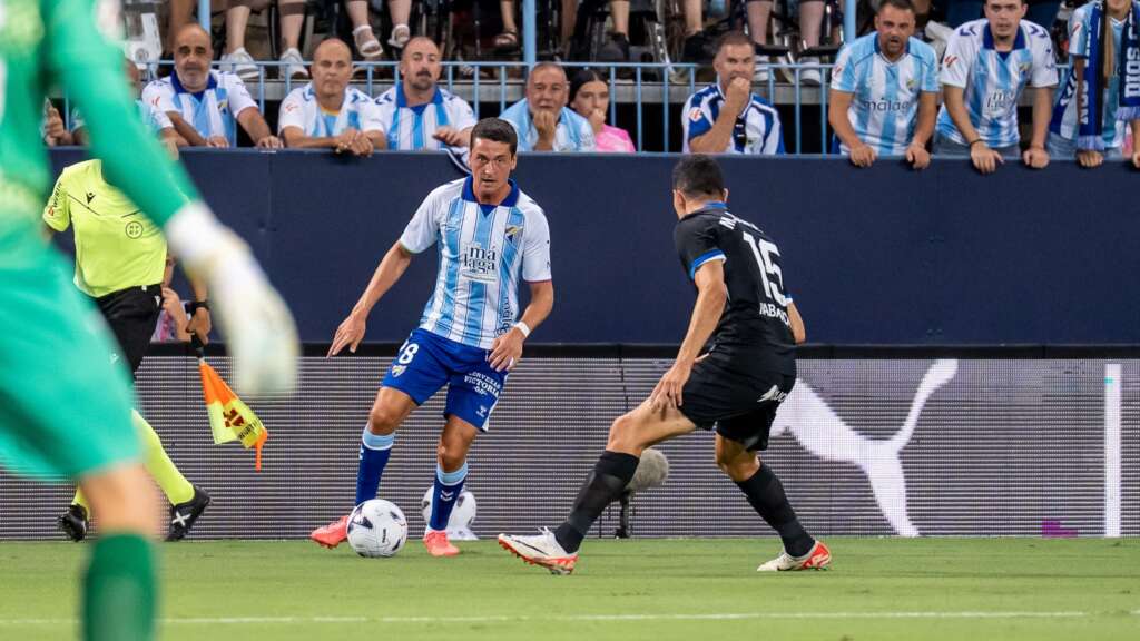 CRÓNICA Málaga CF - Deportivo de A Coruña | Punto de partida agridulce 3 carlos dotor malaga cf deportivo coruna