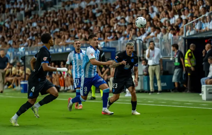 chupete malaga cf deportivo la rosaleda