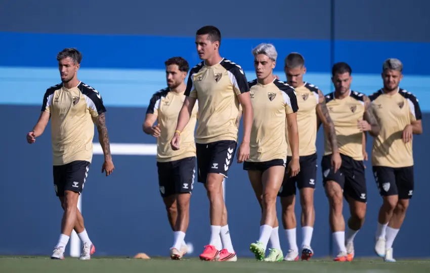 El Málaga arranca la semana con Carlos Dotor y Dani Sánchez entrenando
