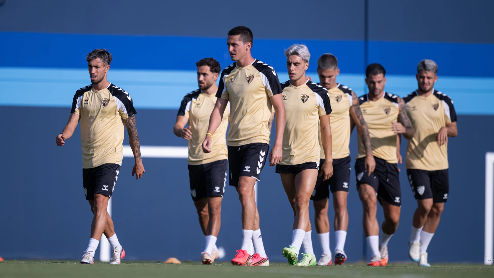 Radio Marca 1 El Málaga arranca la semana con Carlos Dotor y Dani Sánchez entrenando