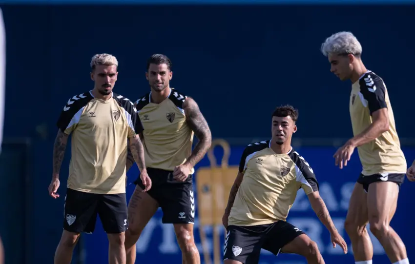 El Málaga CF encara el estreno ante el Atlético con siete bajas