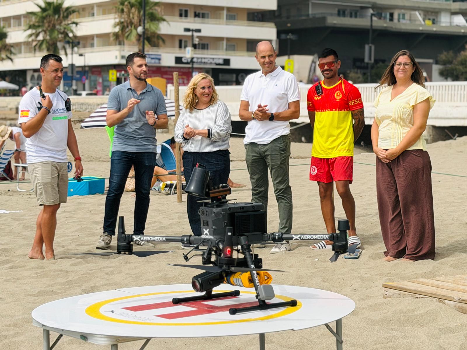fuengirola drones playa