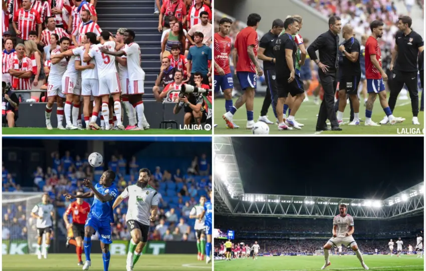 Clasificación LaLiga EA Sports: Un sorprendente líder, la locura del Metropolitano y la derrota de un recién ascendido