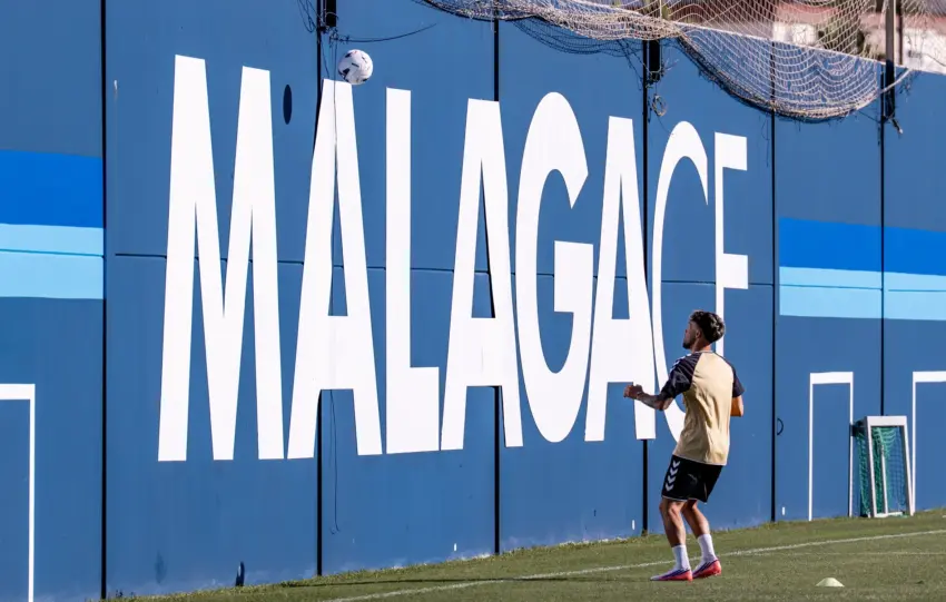 málaga cf entrenamiento