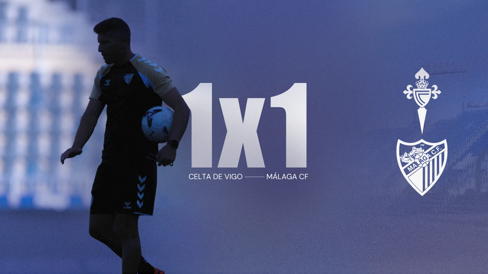 1X1 MÁLAGA CF ANTE EL RC CELTA