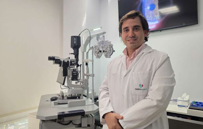 Dr. Jose Manuel Sandoval jefe Servicio Oftalmologia Quironsalud Malaga