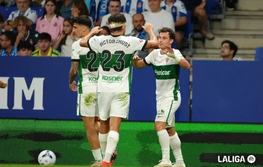 EL ELCHE GANA AL ESPANYOL Y EL MÁLAGA LLEGARÁ COLISTA A GETAFE