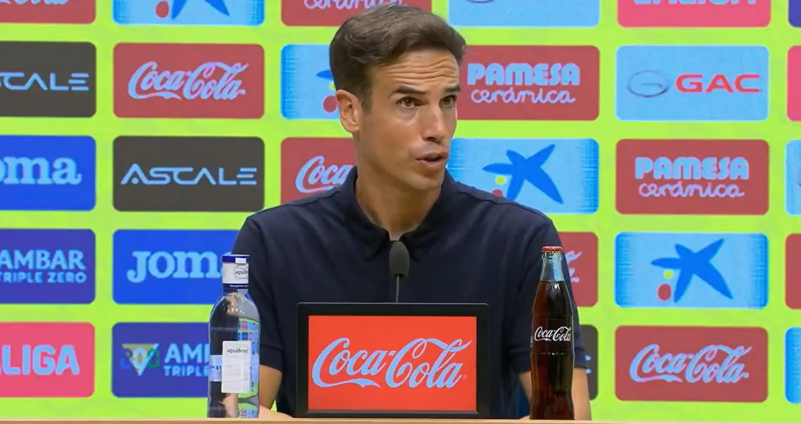 EL ENTRENADOR DEL VILLARREAL LLEGA MUY TOCADO A LA ROSALEDA