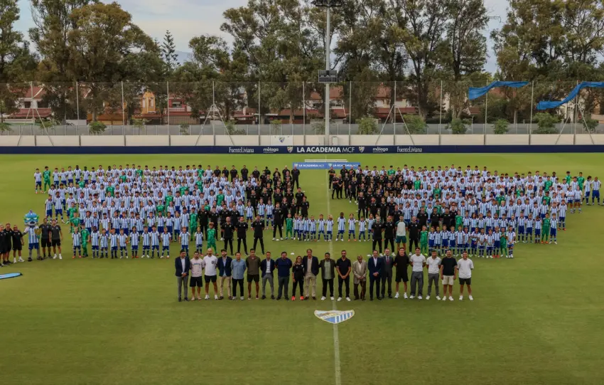 EL MÁLAGA CF PRESENTA A LOS EQUIPOS DE LA ACADEMIA 2026-27
