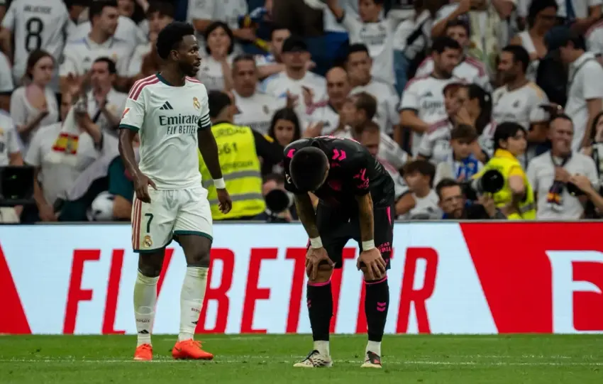 Juan Cruz Malaga CF Real Madrid triste