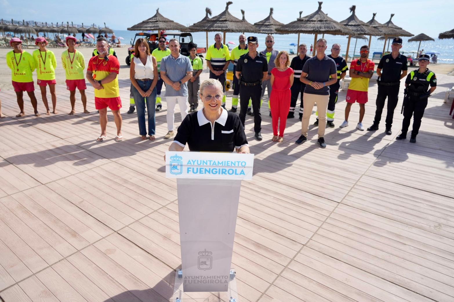 La alcaldesa Ana Mula ha ofrecido un balance del verano 2026