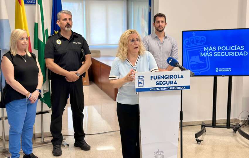 La alcaldesa Ana Mula informa del incremento de la plantilla de Policia Local