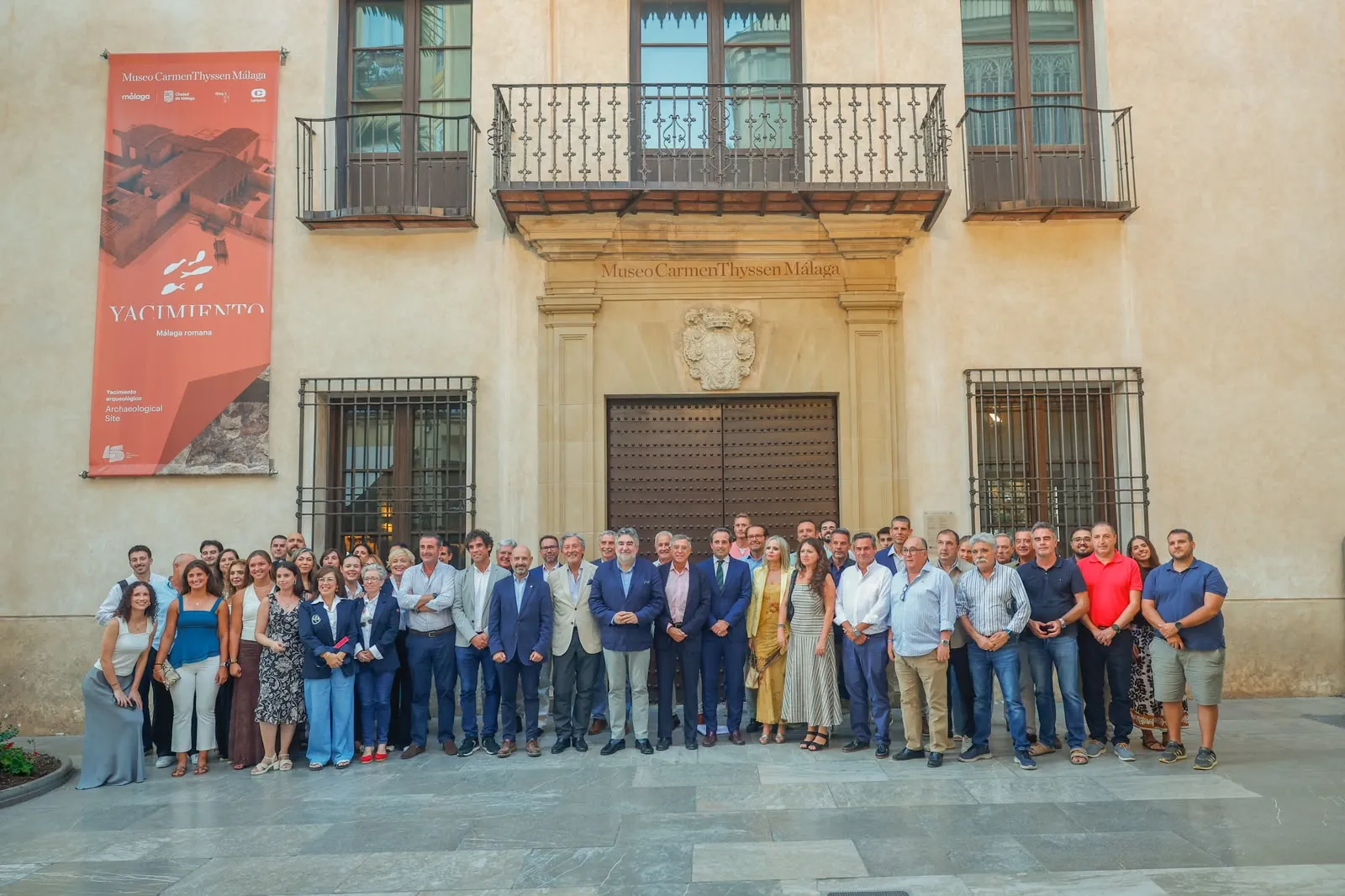 Rodríguez Uribes, presidente del CSD: "La final del Mundial tiene que ser en España y pelearemos hasta el final" 2 URIBES EN MÁLAGA (3)