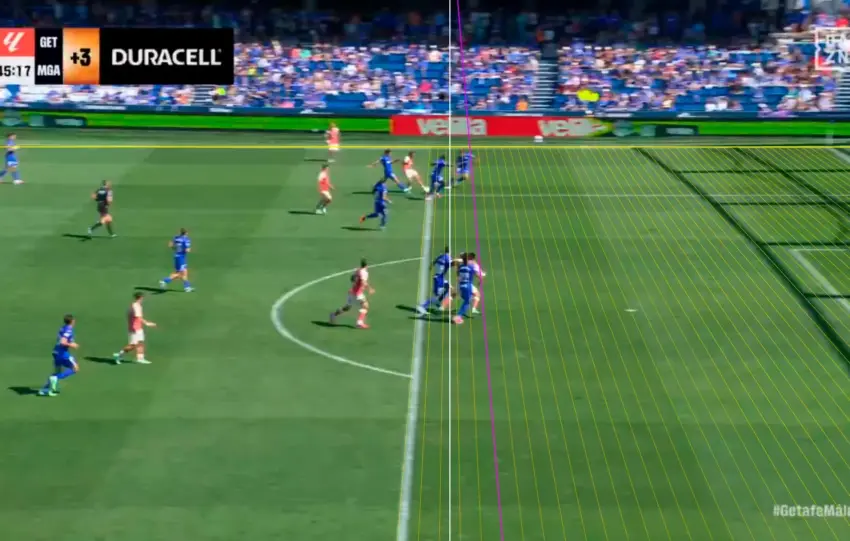 VAR imagen gol dotor málaga