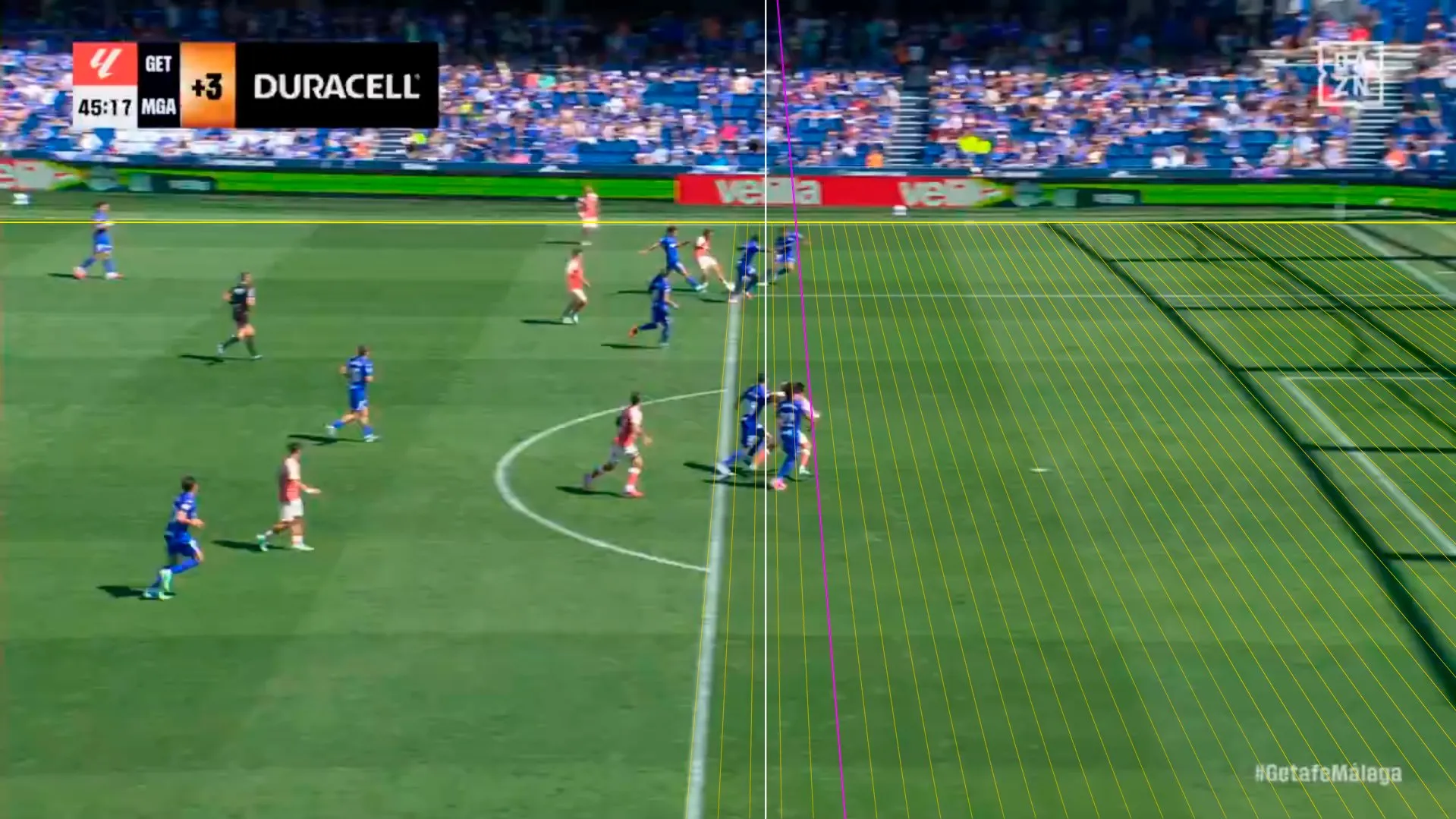 VAR imagen gol dotor málaga