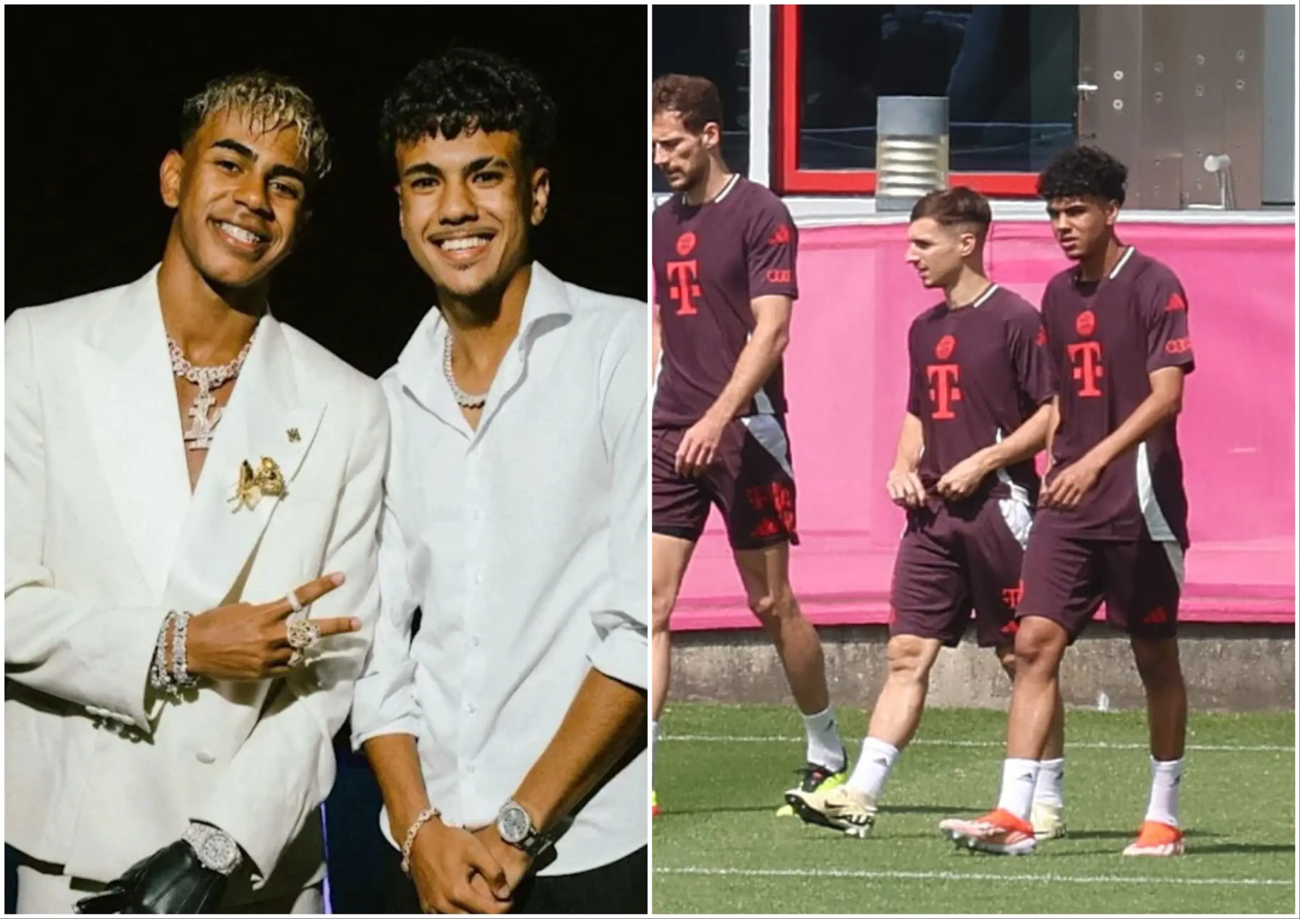 Lamine Yamal y Bryan Zaragoza apadrinan el fichaje de Aznou por el Málaga