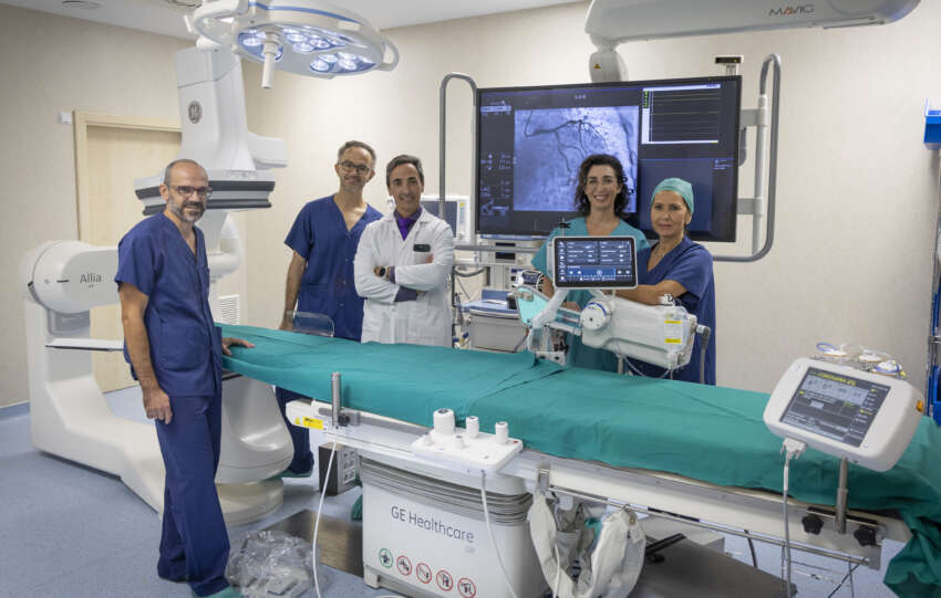 equipo cardiologia sala hemodinamica 2a