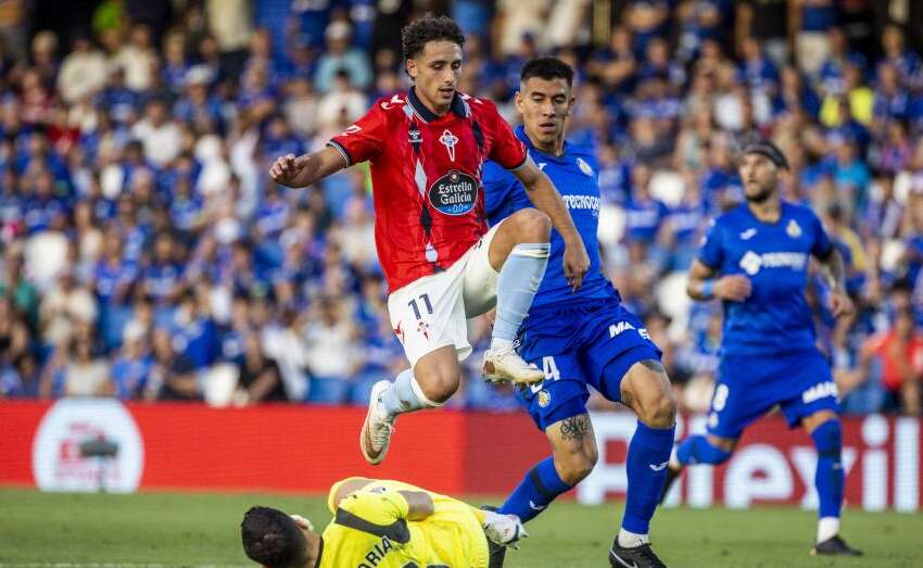 Getafe y Celta empatan...¡bajo la atenta mirada de Funes!