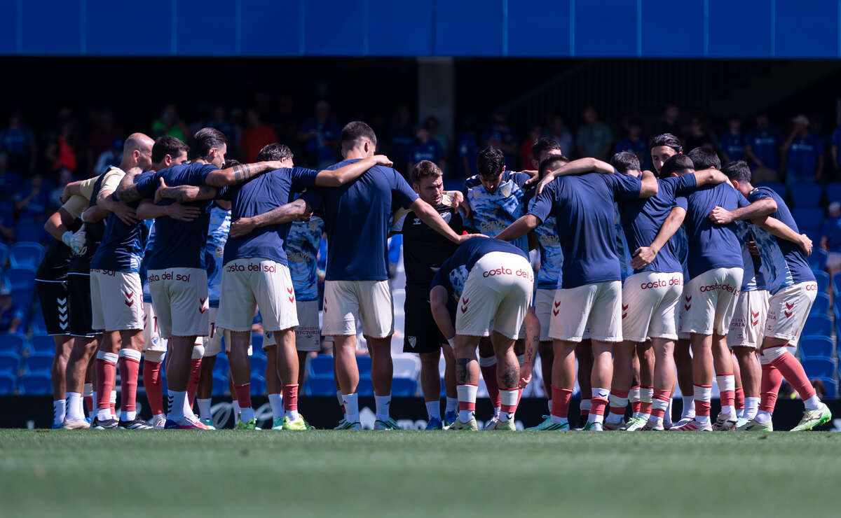 El Málaga lanza un mensaje de unión previo al parón