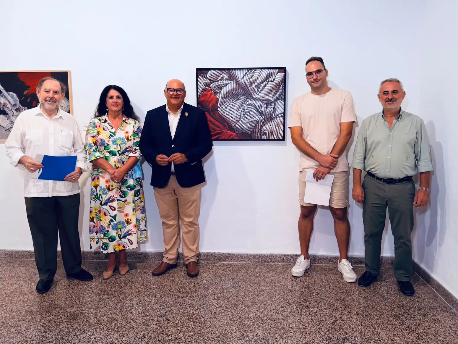 David Palomero, ganador del premio Evaristo Guerra de pintura con su obra ‘Vestigio’ 2 27 - DAVID PALOMERO GANADOR PINTURA