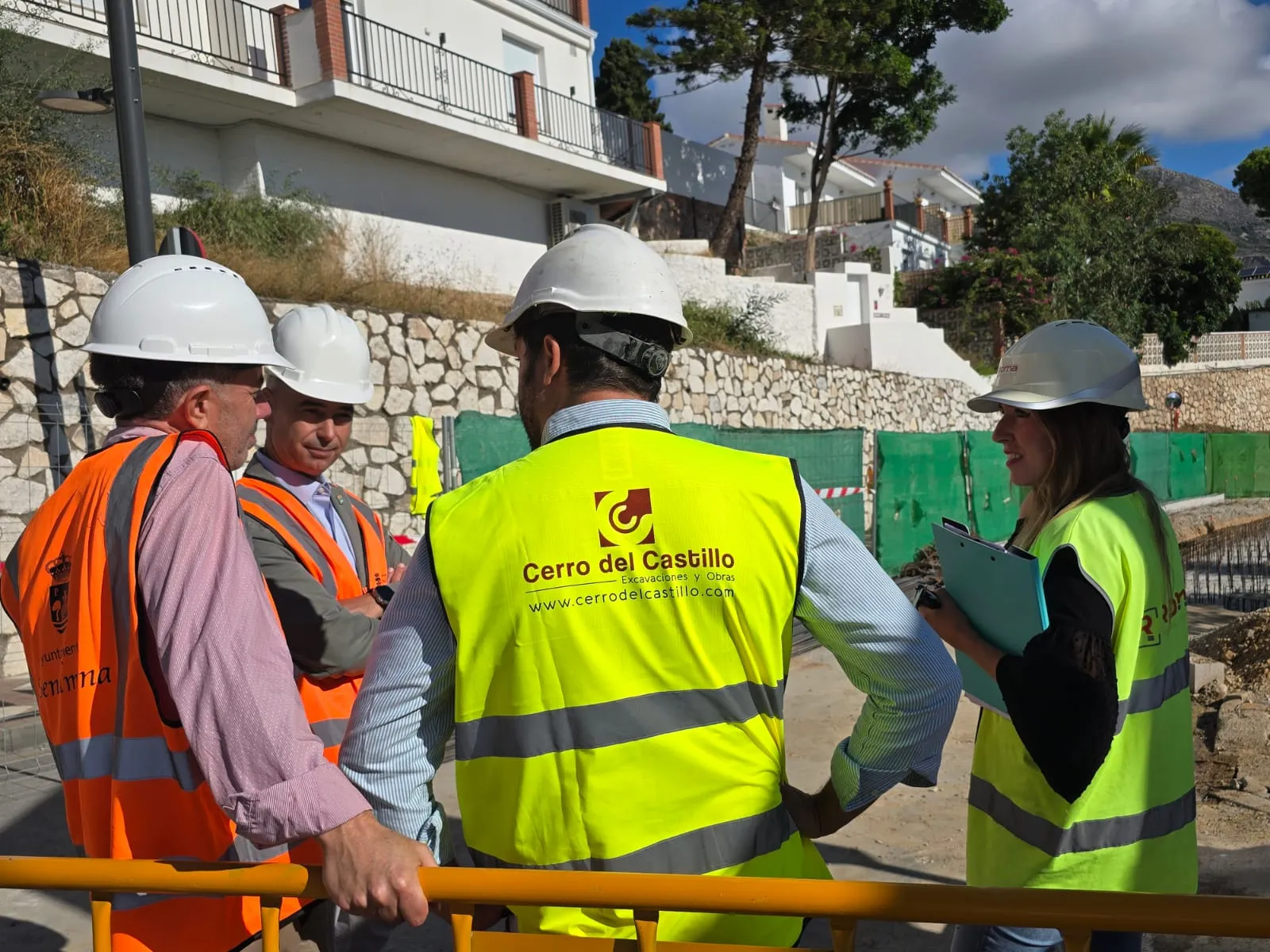 El alcalde de Benalmádena visita los avances de las obras de la Avenida Retamar 4 41 - OBRAS RETAMAR BENALMÁDENA