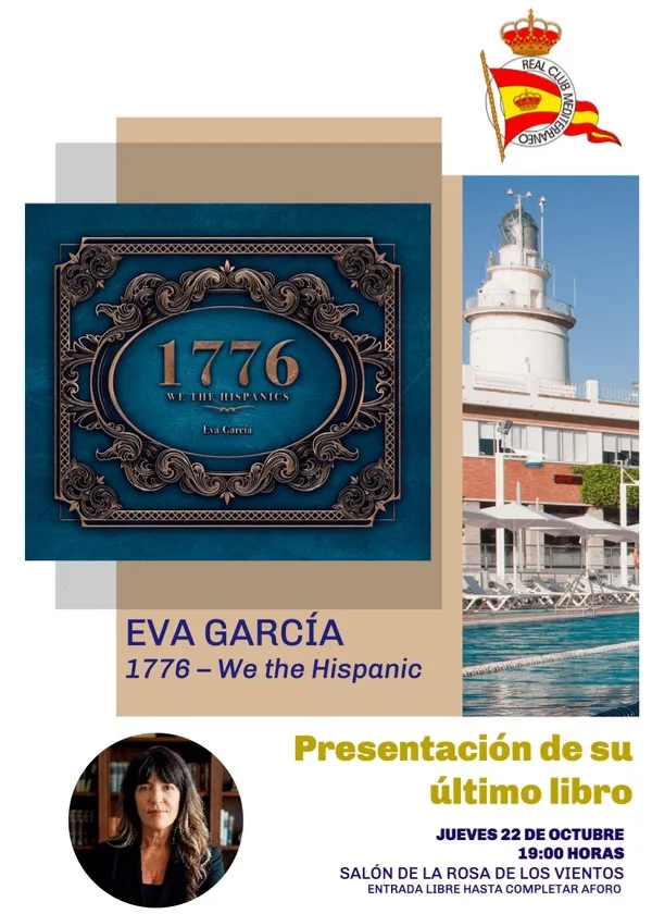Eva García descubre en Málaga la huella española en la independencia de Estados Unidos 2 58 - PRESENTACIÓN LIBRO EVA GARCÍA