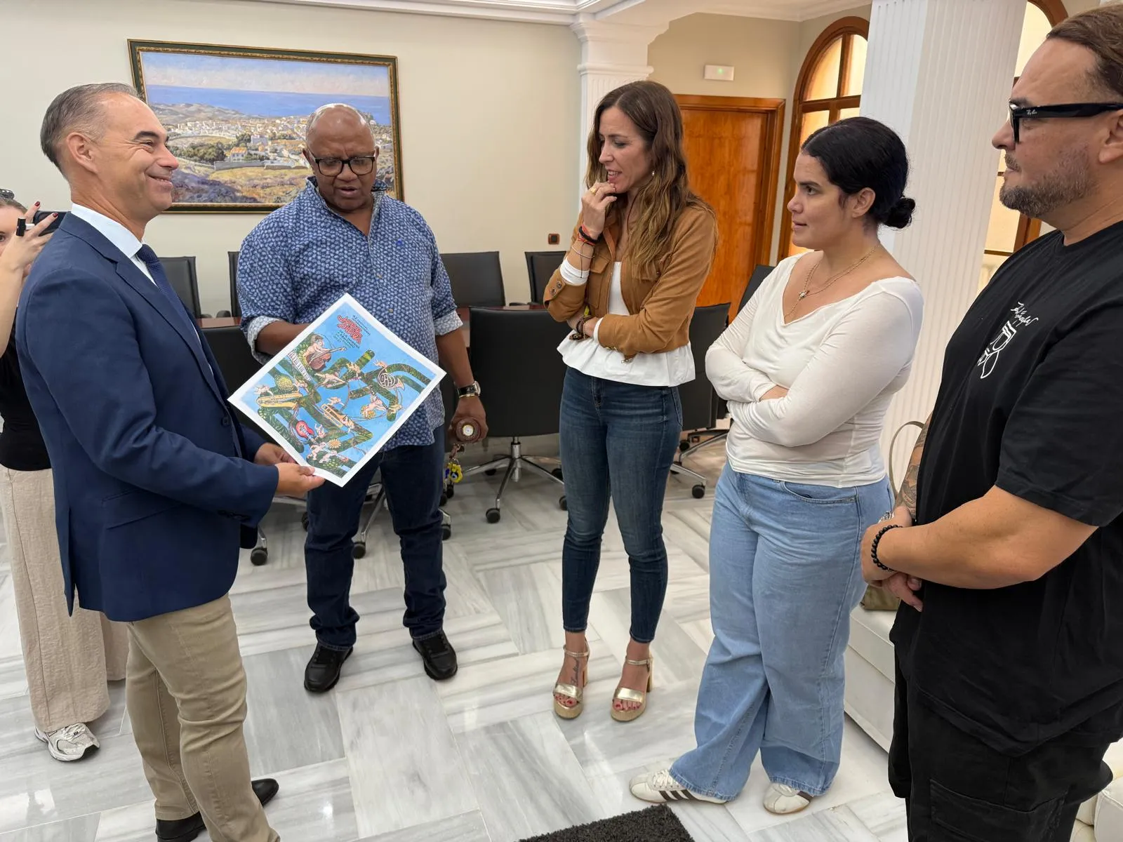 Benalmádena mantiene un encuentro con el presidente del Festival Internacional Jazz Plaza de Cuba 2 8 - JAZZ BENALMÁDENA