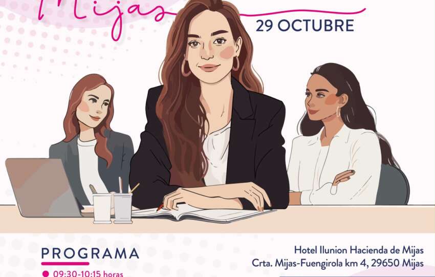 Cartel encuentro mujeres empresarias