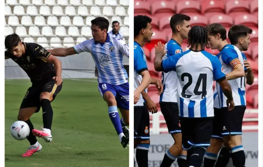 DOS FORMAS DISTINTAS DE APROVECHAR EL PARÓN - MÁLAGA CF Y ESPANYOL