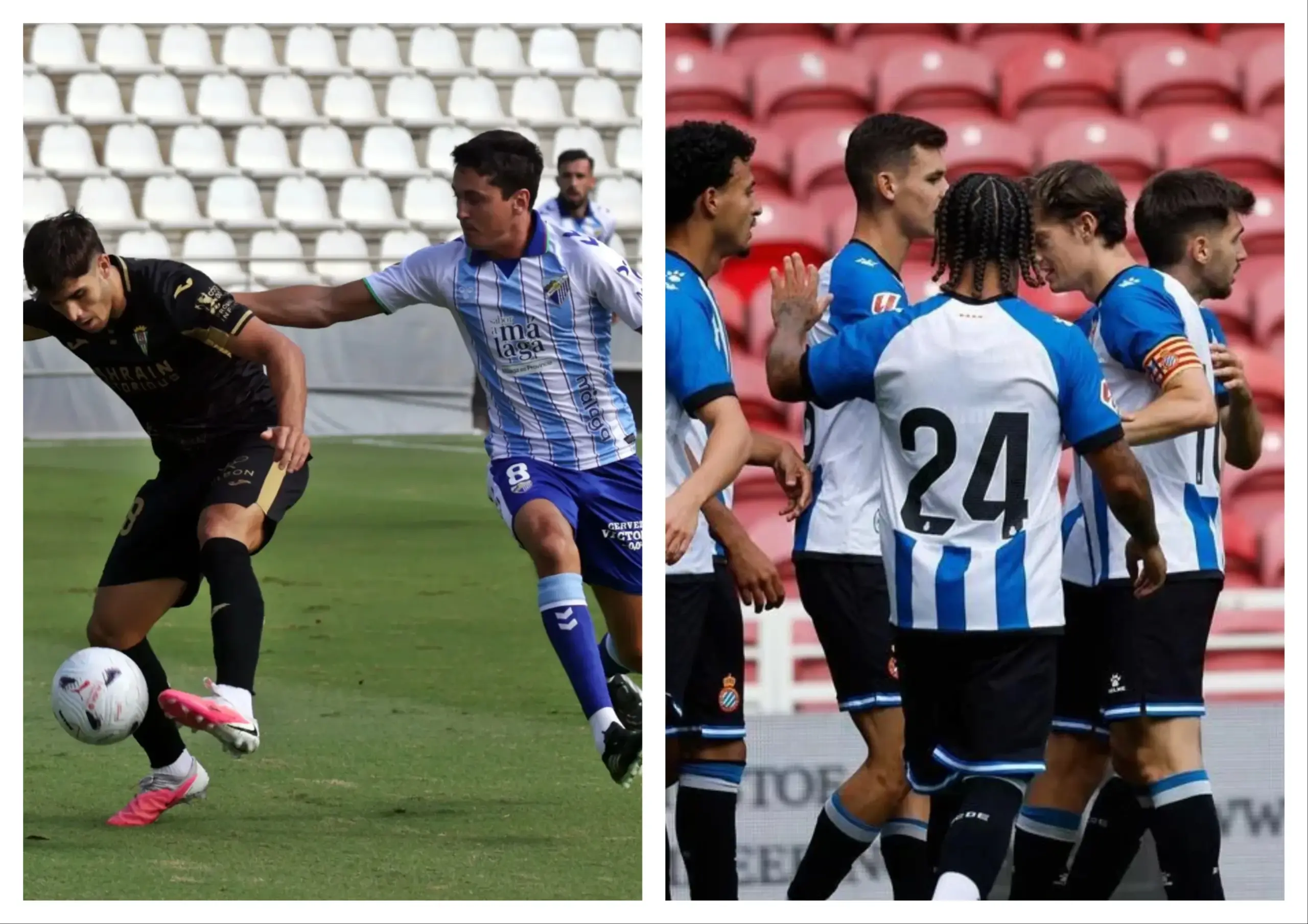 Radio Marca 2 DOS FORMAS DISTINTAS DE APROVECHAR EL PARÓN - MÁLAGA CF Y ESPANYOL
