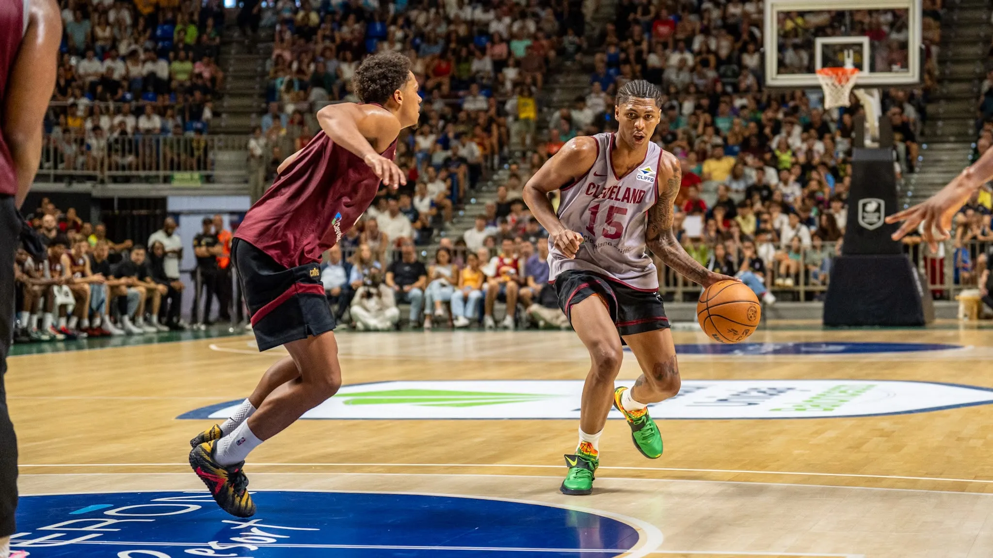 Un día para la historia: Cleveland Cavaliers convierte a Málaga en NBA y al Carpena en fiesta 1 ENTRENAMIENTO DE CAVS EN EL CARPENA